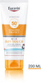 Eucerin Sensitive Protect Dry Touch Kids Gel-Crème Zonnebrand Kinderen - SPF 50+ - Zonnebrandcreme voor Gezicht en Lichaam - 200 ml