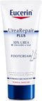 Eucerin UreaRepair Voetcrème 10% Urea - Ureum en Ceramiden Crème voor Zeer Droge en Ruwe Voeten - Ongeparfumeerd - 100ml
