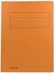 Class'ex dossiermap 3 kleppen formaat 237 x 32 cm (voor formaat A4) oranje
