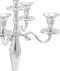 vidaXL - Kaarsenhouder - Zilver - 29x29x40 - cm - Aluminium