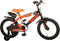 Volare Sportivo Kinderfiets - Jongens - 16 inch - Neon Oranje Zwart - 95% afgemonteerd