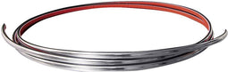 Eufab Chromen sierstrip, universeel, 2,45 m x 21 mm (l x b) 2.45 m x 21 mm