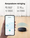 eufy Clean G50 Hybrid Robotstofzuiger met dweilfunctie - Robot Vacuum - 4.000 Pa Zuigkracht, Dynamische Navigatie, Pro-ontwarrende Kam, Rolborstel, Dweilpad voor lichte reiniging, Ideaal voor huisdierhaar, Harde vloeren en tapijt