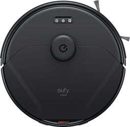 eufy Clean X8 Pro Robotstofzuiger - Robot Vacuum - Twin-Turbine™ met 2 × 4000 Pa Zuigkracht, Active Detangling™ Rolborstel, iPath™ Lasernavigatie, Ideaal voor het verwijderen van dierenharen uit tapijt