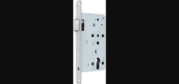 BKS Paniek-E-slot 1201 18250 DIN - Elektrisch paniekslot - Doorn 65mm Entf. 72mm VK 9mm Funkt.E 24 VA - Zilver