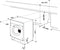 WHIRLPOOL BIWDWG961485EU - Inbouw wasdroogcombinatie - 9+6kg - 1400t - freshcare+ - groot digitaal display - soft move