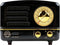 Muzen Retro Bluetooth Speaker Radio Jet Black Metal