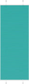 vidaXL - Plissé - rolgordijn - 75x200 - cm - stofbreedte - 74,4 - cm - petrol - groen