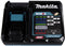 Makita 191E07-8 - Oplader XGT DC40RA - Snellader voor 40 V Max Li-ion accu's - Wandbevestigbaar