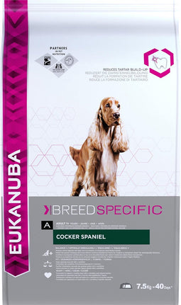 Eukanuba Cocker Spaniël - Breed Specific - Kip - Hondenvoer - 7.5 kg