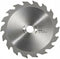 kwb cirkelzaagblad 160 x 20 mm, snel zagend, zaagblad geschikt voor zacht en hard hout, meubel- en spaanplaat