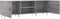 vidaXL - Tv-meubel - 150x30x50 - cm - bewerkt - hout - grijs - sonoma - eikenkleurig