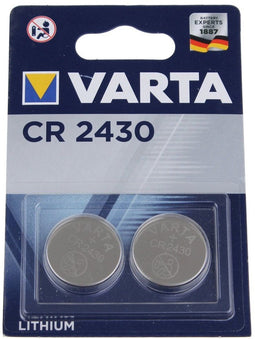 Varta CR2430 - Lithium Knoopcel Batterijen - 280mAh (2 stuks)