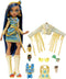Monster High - Cleo De Nile - Modepop met piramide-tas - Blauwe jurk