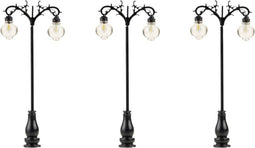 Faller H0 Bollamp (hangend) Dubbel Kant-en-klaar model 180115 3 stuk(s)
