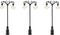 Faller H0 Bollamp (hangend) Dubbel Kant-en-klaar model 180115 3 stuk(s)