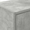 vidaXL - Garage - wandkast - betongrijs - bewerkt - hout