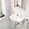 GROHE Bau - Wastafel 1 kraangat met overloop 45.3x35.4cm - Alpine Wit