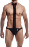MOB EROTICWEAR - BODY-SUSPENSORY WITH BOW TIE S/M