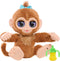 Pluche interactieve aap Peanut Furreal, pluche aap, 38 cm hoog met geluidsfuncties, speelgoed voor k