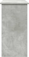 vidaXL - Bureau - 80x40x75 - cm - bewerkt - hout - betongrijs