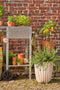 Mica Decorations Lungo Bloempot - H36 x Ø30 cm - Lichtgewicht - Off White