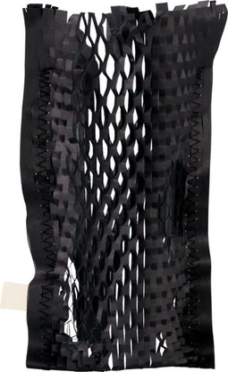 Zak | Cadeauzak | Papier | 10x22cm | Honeycomb | zwart | 10 stuks