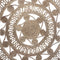 Jute Boho vloerkleed rond 120 cm