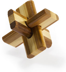 Eureka 3D Bamboo Puzzle - Doublecross** (only available in display 52473120)