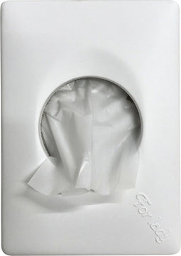 Euro Products - Damesverbandzakhouder - Quartz - 13,5 X 9,5 Cm - Wit