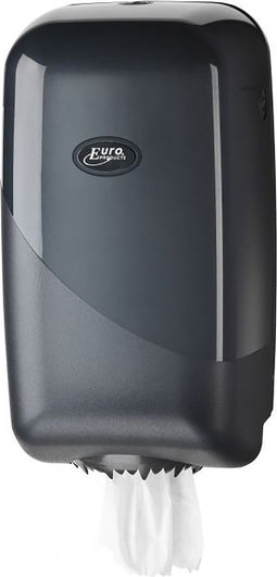 Euro products Mini poetsrol disepenser zwart