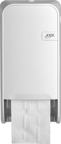 Euro Products Toiletroldispenser Quartz Duo 33 X 21,8 Cm Wit