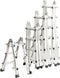 Euro-Vario vouwladder 4x4 Treden