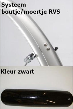 EuroFender EF spatb set Elegance 26 58mm zw