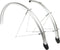 Eurofender Spatbordenset Elegance 28 Inch 46 Mm Kunststof Zilver