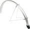 Eurofender Spatbordenset Elegance 28 Inch 46 Mm Kunststof Zilver