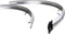 Eurofender Spatbordenset Elegance 28 Inch 46 Mm Kunststof Zilver