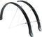 Eurofender Spatbordenset Elegance 28 Inch 46 Mm Kunststof Zwart