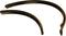Eurofender Spatbordenset Elegance 46 Mm - 28 Inch Kunststof Smoke