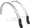Eurofender Spatbordenset Scatto 26-28 Inch 51 Mm Zilver