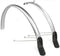 Eurofender Spatbordenset Scatto 26-28 Inch 51 Mm Zilver