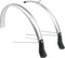 Eurofender Spatbordenset Snello 28 Inch 46 Mm Kunststof Zilver