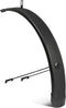 Eurofender Voorspatbord 20 inch 65mm urban arrow mat zwart tempo square