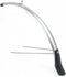 Eurofender Voorspatbord Snello 28 Inch 46 Mm Kunststof Zilver
