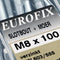 Eurofix slotbout verzinkt M8x150 25ST