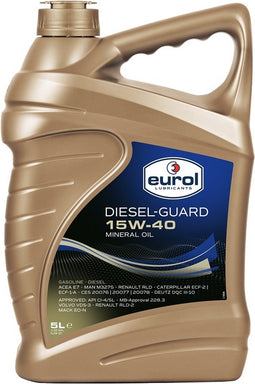 Eurol Diesel-Guard Motorolie 15W40 5L