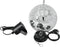 EUROLITE Discobal set met motor en led spot - Spiegelbol - Discobol 20cm