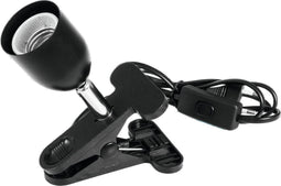 Eurolite Klemlamp - Grote Fitting - E27 - Schakelaar - 60W Max - 1.5m snoer
