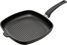 Eurolux Grillpan 28x28 cm met Afneembare Steel - MicroCERAMIC - Geschikt voor Alle Warmtebronnen