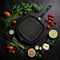Eurolux Grillpan 28x28 cm met Afneembare Steel - MicroCERAMIC - Geschikt voor Alle Warmtebronnen